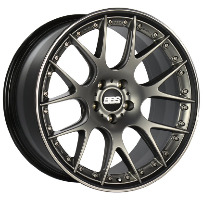 BBS CH-RII 21x9 5x120 ET28 Satin Platinum Center Black Lip SS Rim Prot