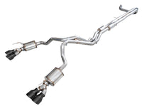 AWE Tuning 2021+ Cadillac Escalade 6.2L ESV 0FG Dual Exit Exhaust System w/ 5in Diamond Blk Tips