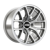 BBS TS-P 17x9in - 6x139.7 - 106.1 CB - ET0 - Satin Silver Wheel
