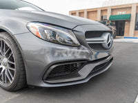 Mercedes W205 C63 AMG Carbon Fiber Front Trim