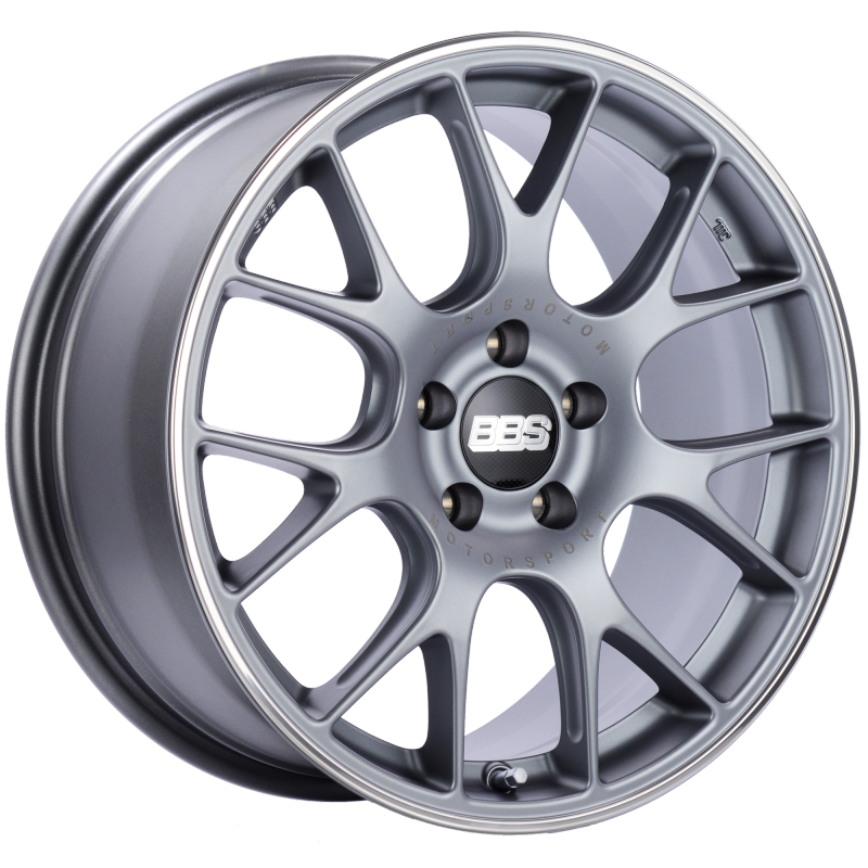 BBS CH-R 18x9 5x120 ET44 Brilliant Silver Polished Rim Protector Wheel