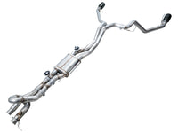 AWE 2024+ Ford Ranger Raptor 3.0L Switchpath Cat-Back Exhaust - Diamond Black Tips