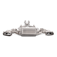 Akrapovic 2017+ Mercedes-AMG GT Roadster Evolution Line Cat Back (Titanium) w/Carbon Fiber Tips