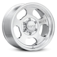 Mickey Thompson Canyon Polished Wheel - 15X8 5X4.5 BP 3.63in BS -22 Offset 78.1mm Bore - 274516