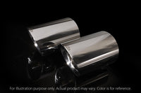 Mercedes-Benz C218/X218 AMG CLS63 Quad Tips in Silver