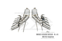 Mercedes-Benz W463 G500 / G550 / 4x4 Squared Ultimate Double Quad Ver Valvetronic Muffler exhaust