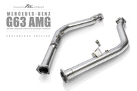 Mercedes-Benz W463 AMG G63 | 5.5TT M157 | Ultimate Double Quad Tips | 2012-2018 Sport 200 Cell Downpipe