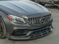 Mercedes W205 C63 BRS Style CF Front Lip Spoiler